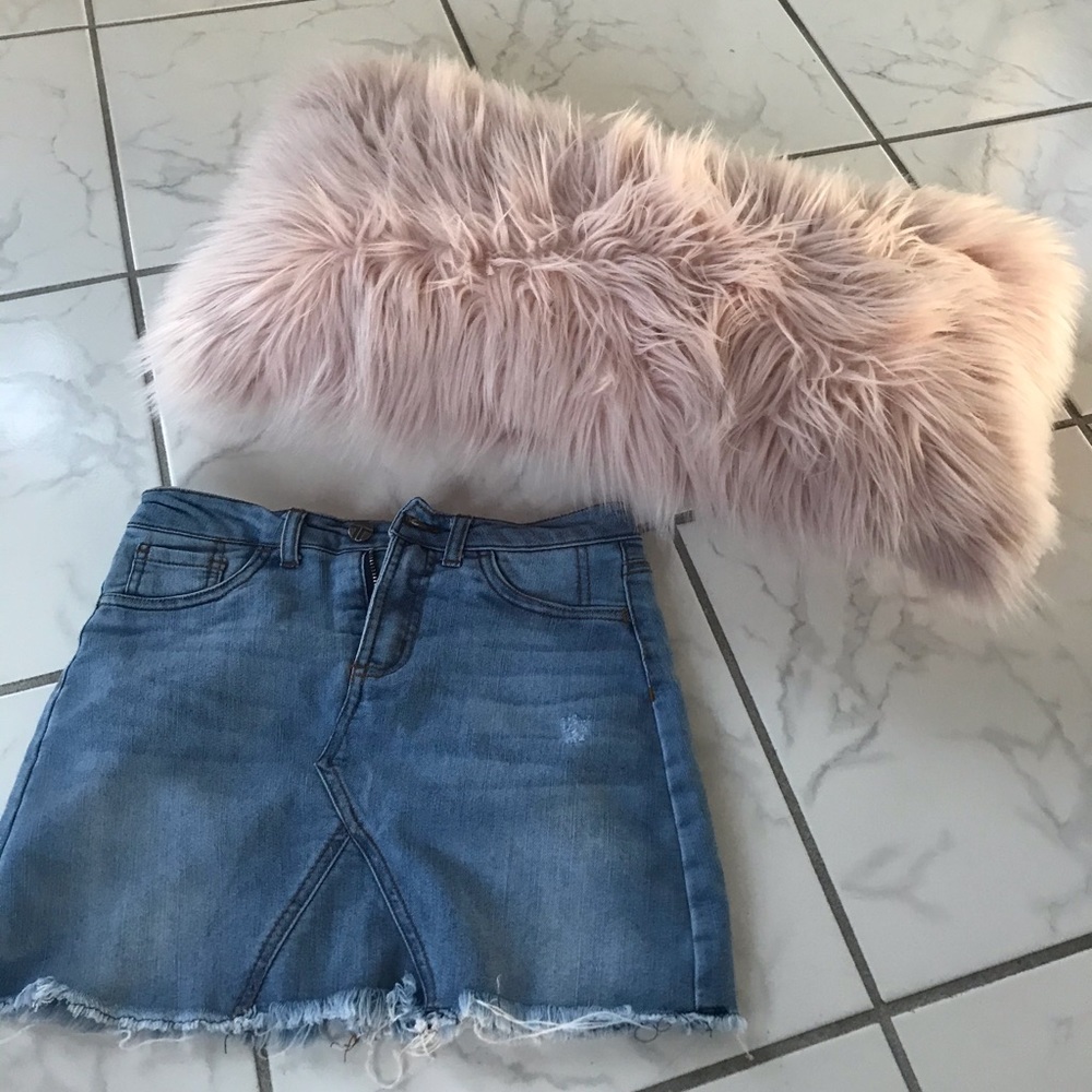 Jean skirt